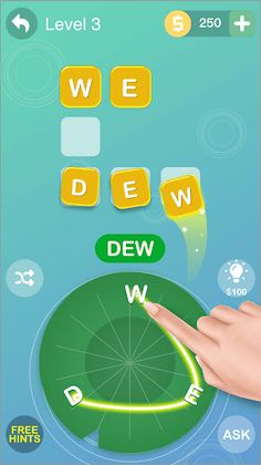 Word Flower - Connect Cross Wo - Screenshot 1