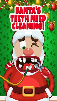 Crazy Santa Christmas Dentist  - Screenshot 1