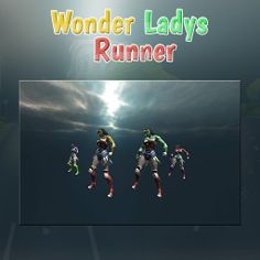 Wonder Lady Runner - Screenshot 1