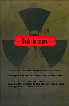 Geiger Counter (prank) - Screenshot 2