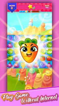 Fruit Juice Fresh Match 3 - Screenshot 2