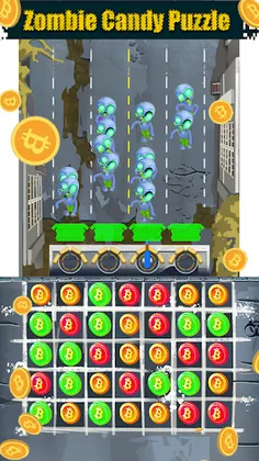Zombie Battle Match - Earn BTC - Screenshot 1