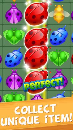 Candy Bug Match 3 - Screenshot 2