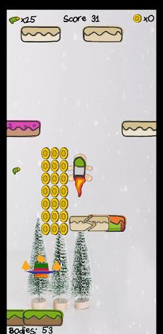 Gingerbread Jumper:cookie jump - Screenshot 2
