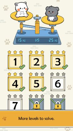 Balance Weight - Cat Puzzle - Screenshot 4