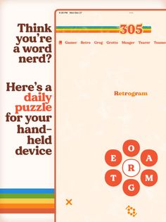 Retrogram - Screenshot 1