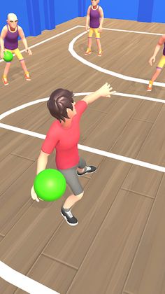 Dodge The Ball 3D - Screenshot 1