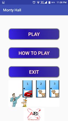 Monty Hall - Screenshot 1