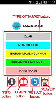 Tajwid Catch - Screenshot 1
