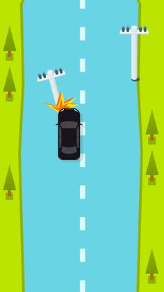 Crash! Tiang Listrik - Screenshot 1