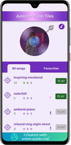 Junior H Piano Tiles - Screenshot 3