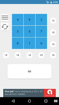 Magic Square Game - Screenshot 4