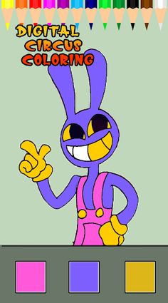 Digital Circus Coloring - Screenshot 4