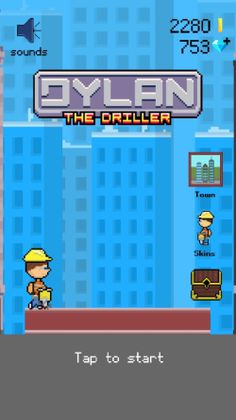 Dylan the Driller - Screenshot 1