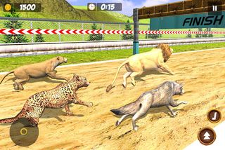 Wild Animals Race Simulator - Screenshot 2