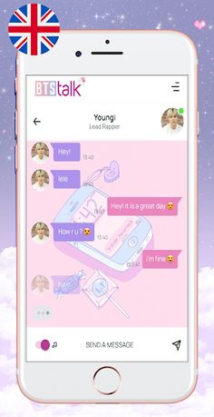 BTS Chat! Messenger(simulator) - Screenshot 3
