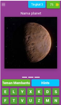 Tebak planet-planet tata surya - Screenshot 1