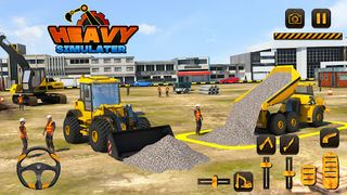 Excavator Construction Games - Screenshot 1