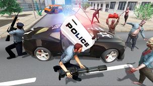 Police vs Zombie - Action game - Screenshot 1