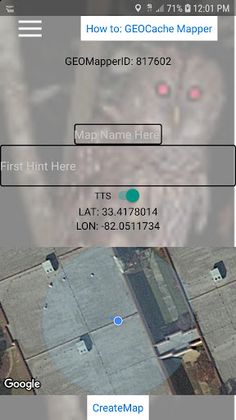 GEOCache Mapper - Screenshot 1