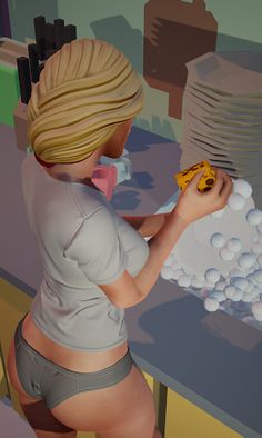 Wife simulator:3D Idle offline - Screenshot 1