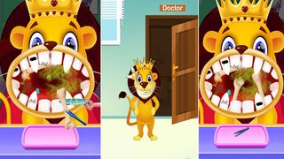 Dentist Bling Games : Dr Zoo - Screenshot 1