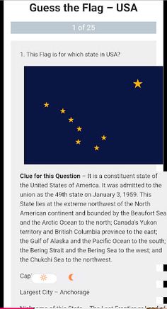 USA Quiz - Screenshot 3