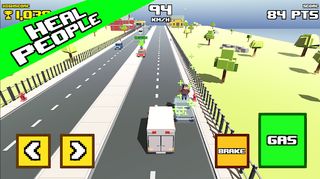 Crazy Road: Ambulance - Screenshot 3
