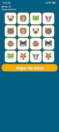 Jogo da Memória - Screenshot 4