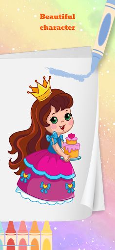 Coloring Pages: Princess - Screenshot 3