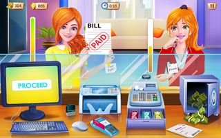 Bank Cashier and ATM Simulator - Screenshot 1
