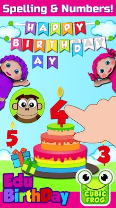 Fun Preschool Game EduBirthday - Screenshot 1