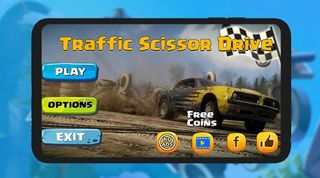 Traffic Scissor Drive - Screenshot 1