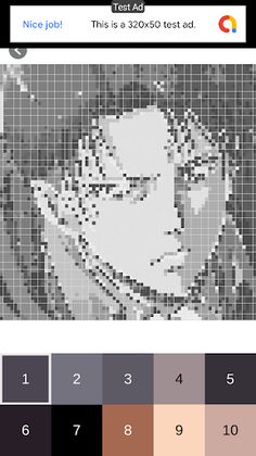 Titan Attack Pixel Art - Screenshot 2