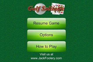 Golf Solitaire - Screenshot 1