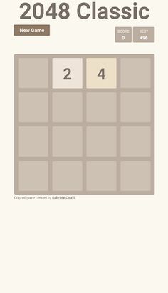 2048 Classic - Screenshot 3