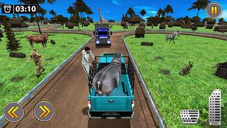 3D Wild Animal Transport Truck - Screenshot 2