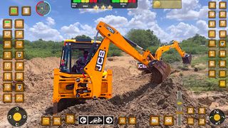 JCB Snow Excavator Games - JCB - Screenshot 3