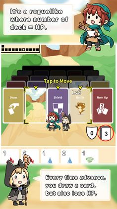 Guru-guru Card Battle - Screenshot 2