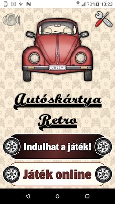 Autóskártya Retro - Screenshot 1