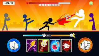 Stickman Fighter : Mega Brawl - Screenshot 2