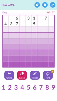 Sudoku Games : Easy, Normal, A - Screenshot 2