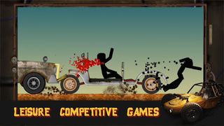 Crazy Road Of Stickman - Screenshot 1