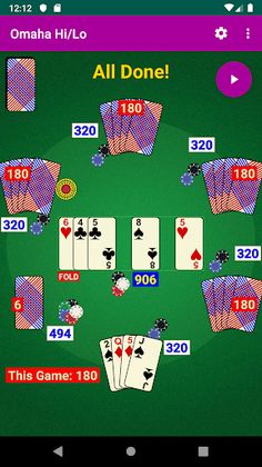 Omaha Hi/Lo Poker - Screenshot 2