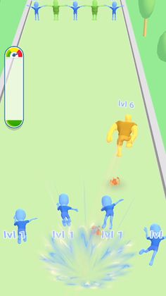 Red Rover Run: Merge & Attack - Screenshot 2