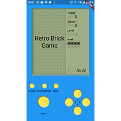 Retro Brick Drop - Screenshot 2