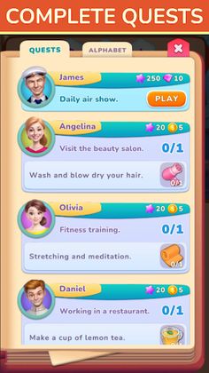 Beauty Words Search & Scrabble - Screenshot 2