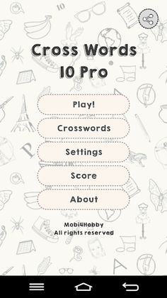 CrossWords 10 Pro - Screenshot 1
