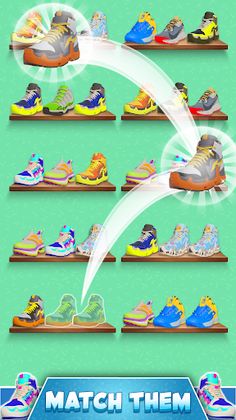 Sneaker Sort: Goods Match 3D - Screenshot 1