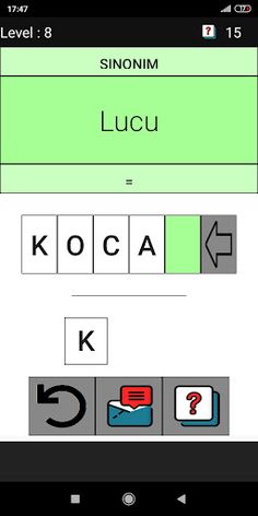 Sinonim Antonim - Tebak Kata - Screenshot 3
